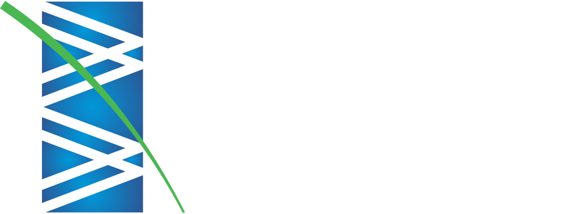 Wengerd Wood Logo - White 2